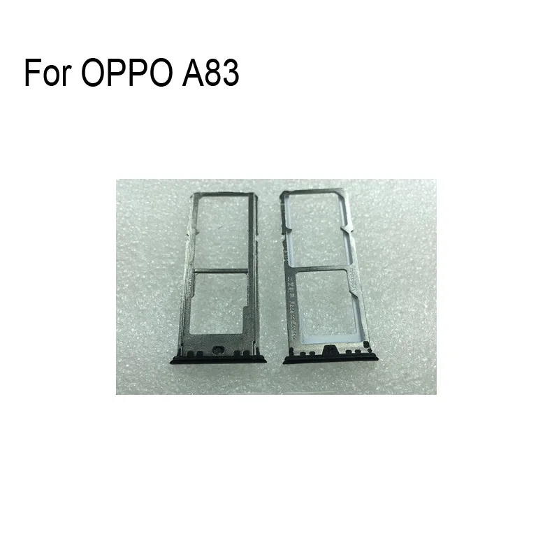 100% Оригинальный серебристый лоток для SIM карты OPPO A83 a83 SD карта памяти A 83 запасные