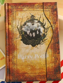 Magnetic buckle harry potter hardcover notebook4piececs | Канцтовары для офиса и дома