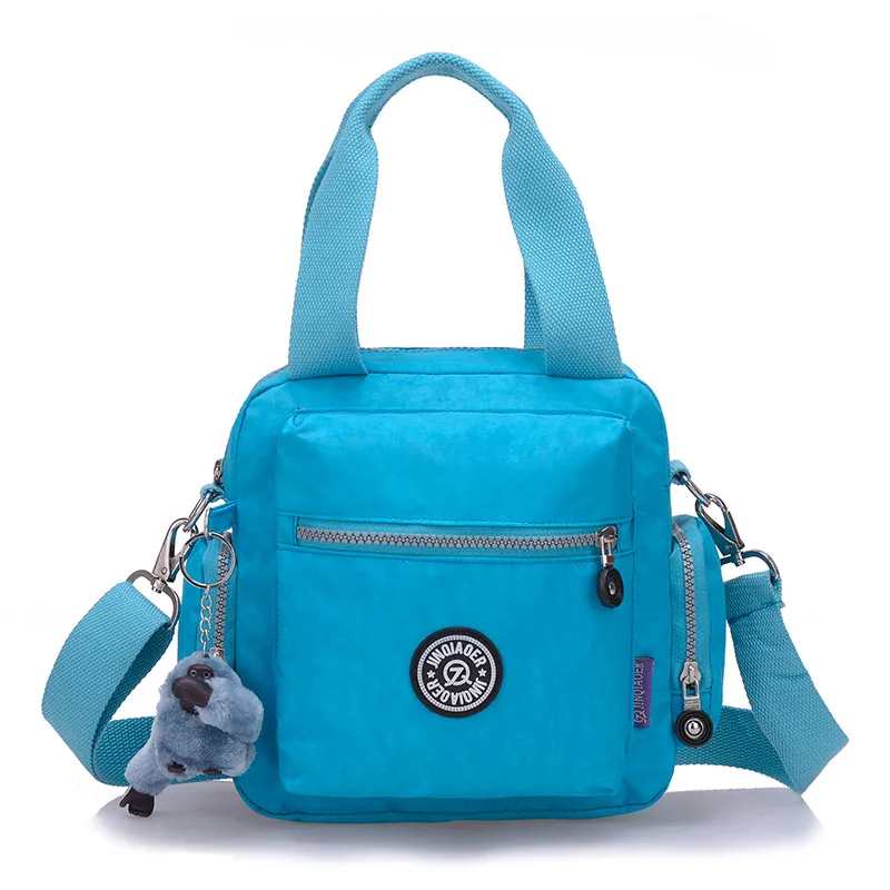 Женская маленькая сумка через плечо нейлоновая ручной работы высокое качество