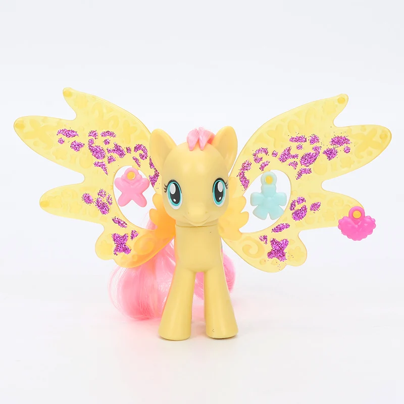 Игрушки My Little Pony Cutie Mark Magic Friendship Charm Wings Fluttershy Honey Rays Фигурки Коллекционная модель |