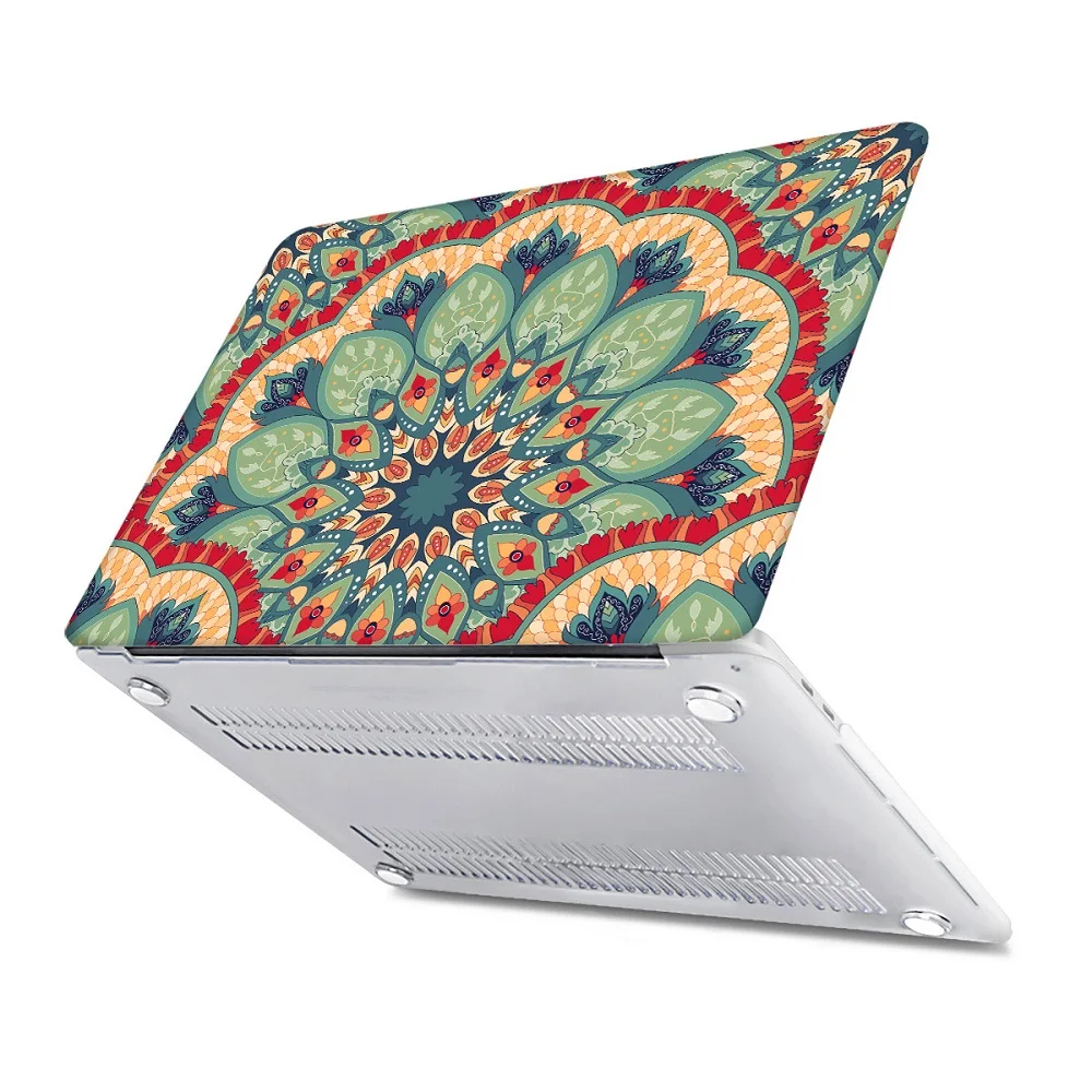 Чехол для ноутбука с цветочным принтом Мандала датура для MacBook Air 13 A1932/air 13 A1466 Pro 13,3 15 Touch Bar A2159 A1932