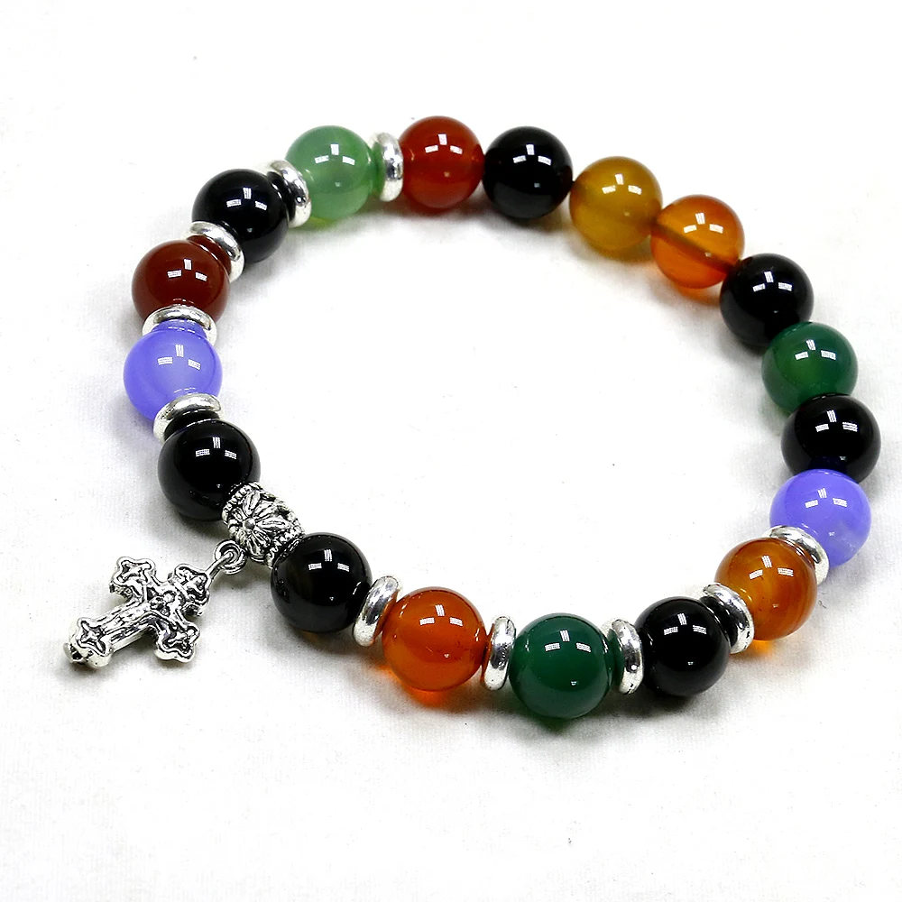 Натуральный камень говлит матовый черный оникс мужские 10 мм массивные бусы