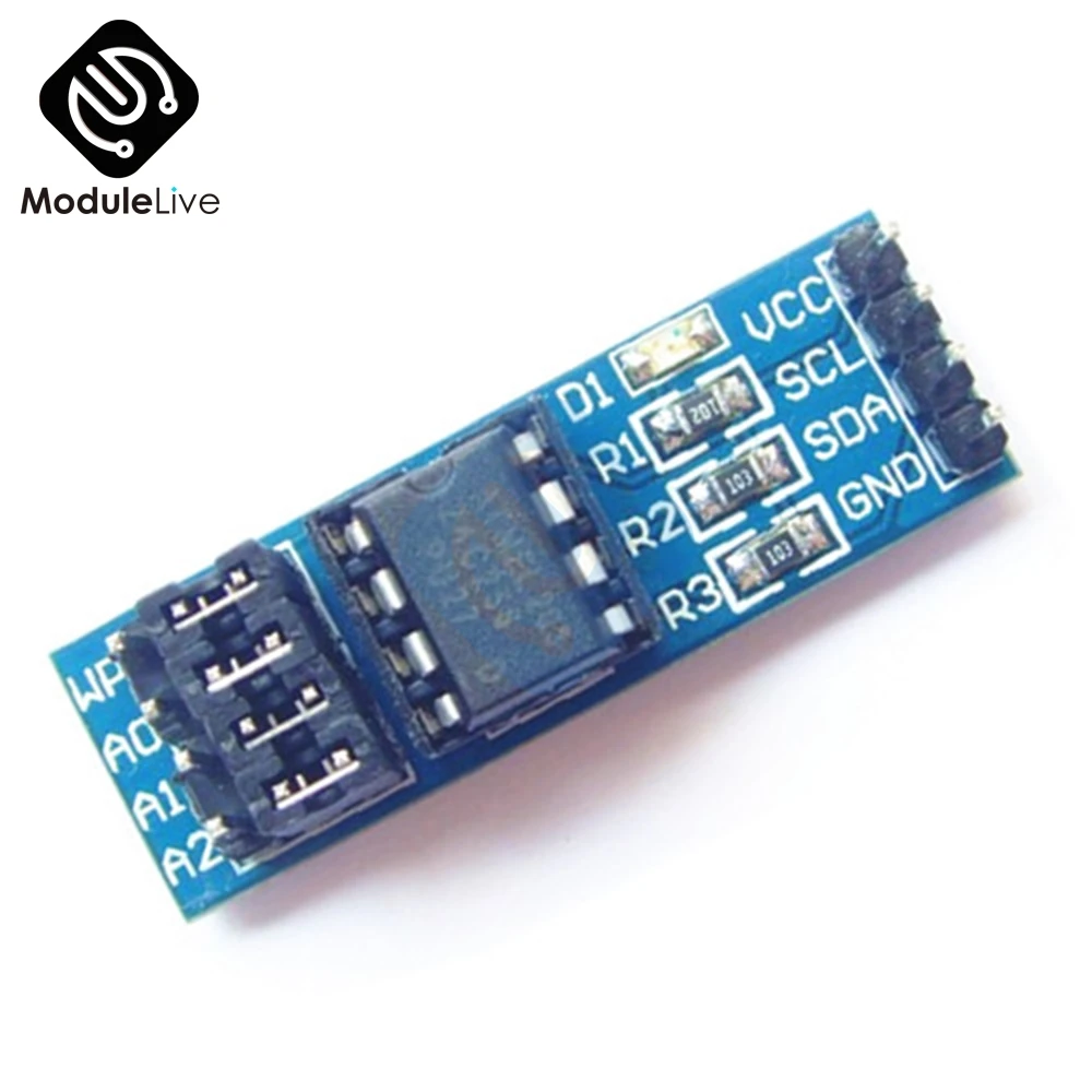 AT24CXX I2C Интерфейс адаптер 8 Pin EEPROM модулей памяти печатную плату за исключением плата 8 P подтянуть резисторная плата модуль