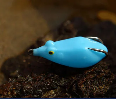 Рыболовные приманки Sharp открывающим стопу охотник лягушки 14g 55 мм двойной крючок