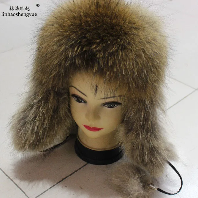 

Linhaoshengyue 2013 fur fox fur ear protector thermal thickening cap hat