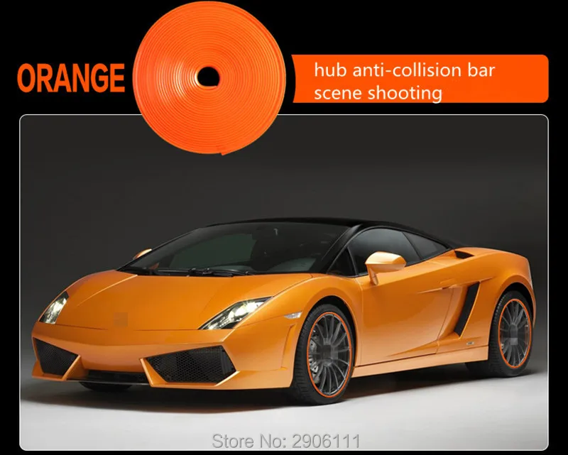 Автомобильный Стайлинг декоративная для ступицы полоса защитное кольцо