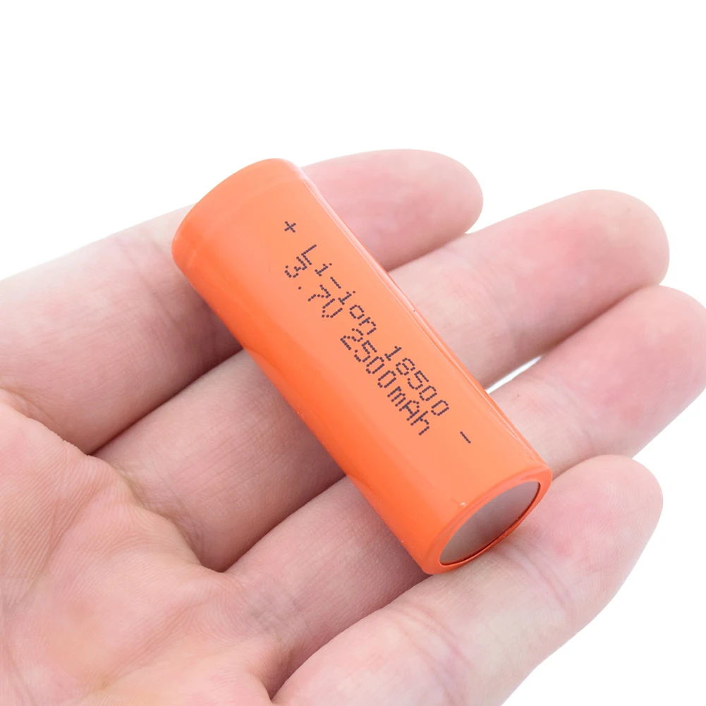 1/2/4 шт Перезаряжаемые 3 7 V 18500 2500mAh литий ионные аккумуляторы для е байка RC игрушки