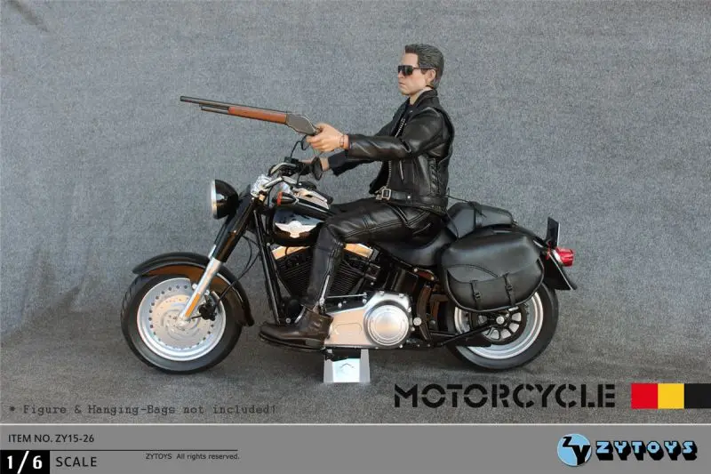 ZYTOYS 1/6 ZY15-26 сверхмощный мотоцикл для Терминатора T800 HT плотины Did фигурка