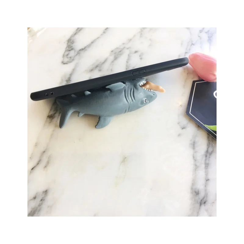 Coque for iPhone 6 6plus 7 plus Squishy Case Kneading 3D Piranha Shark TPU Phone Cover Shell Fundas Capa Apple |
