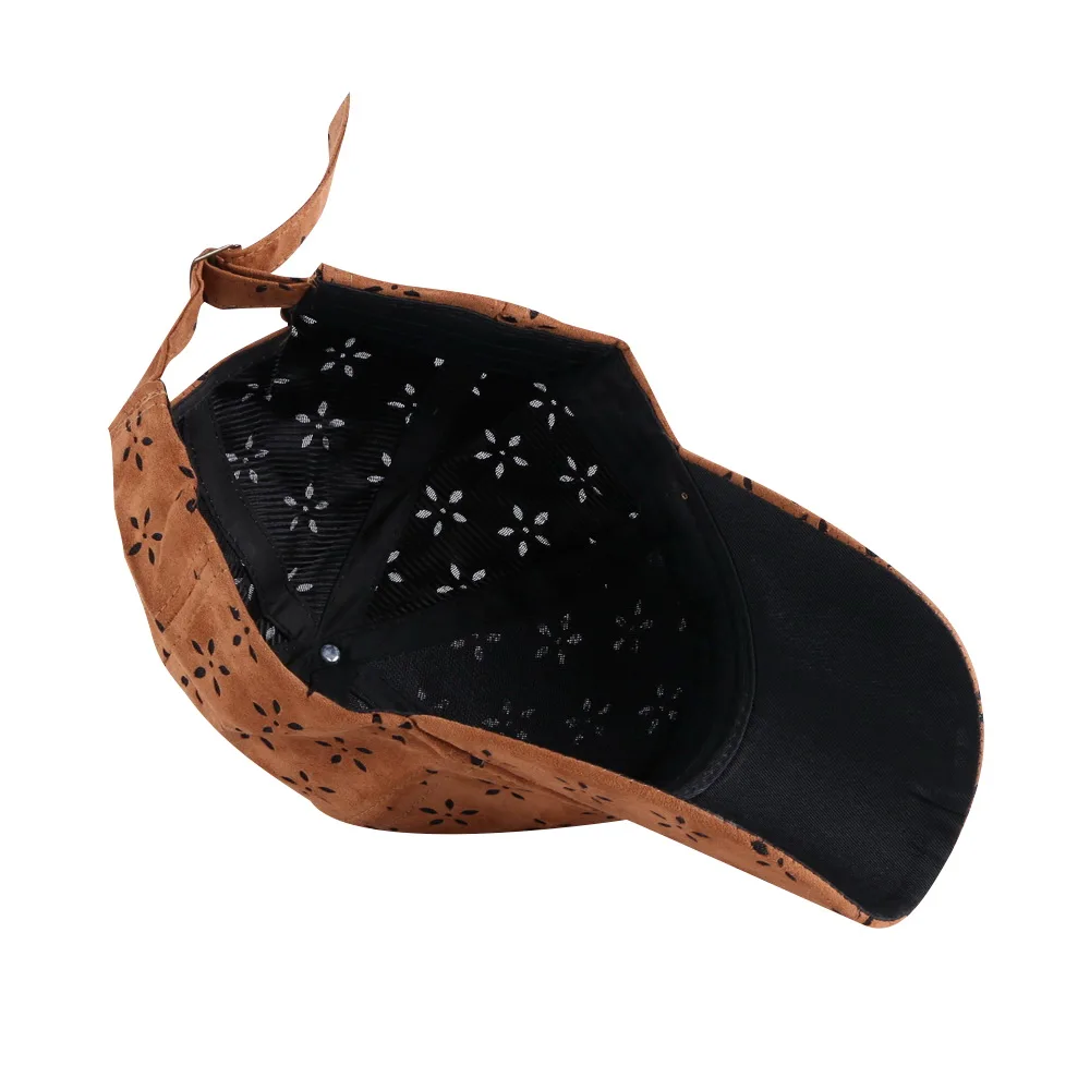 Хорошее качество мужская кожаная женская брендовая бейсболка коричневый черный