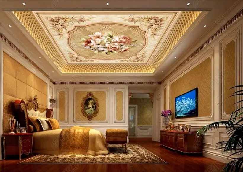 3D обои в сельском стиле с изображением кирпичной кладки для гостиной спальни