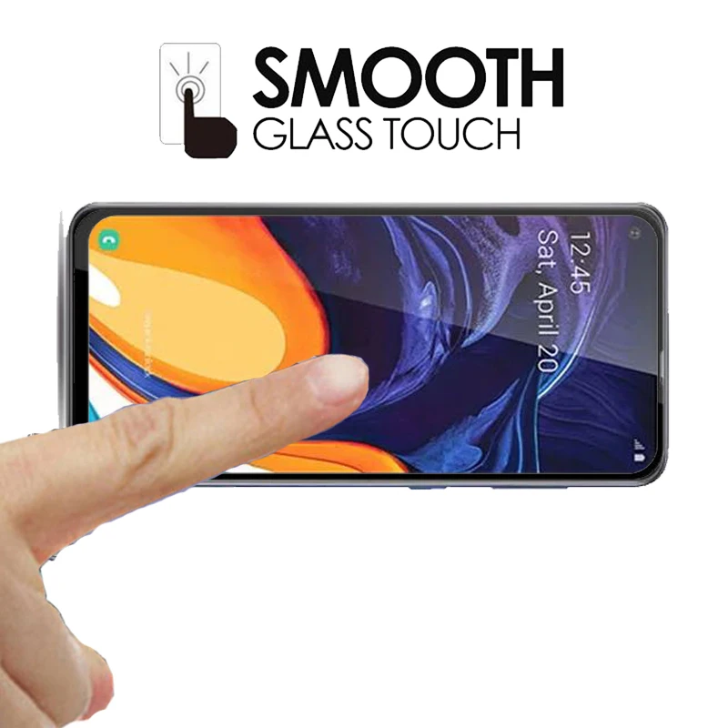 2 упаковки закаленное стекло для Samsung Galaxy A60 защита экрана 9H на телефон защитное |