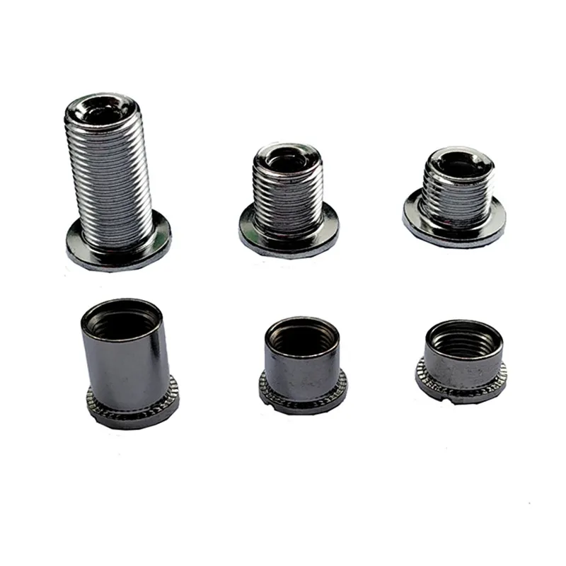 12 шт./лот велосипедный кривошипный комплект звездообразный болт и гайка