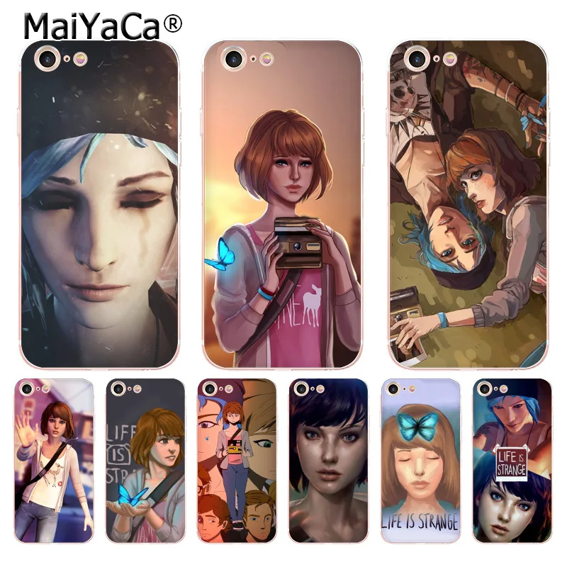 Чехол для мобильного телефона MaiYaCa Life Is stranna Стильный чехол iPhone 8 8plus 7 7plus 6 6S X 5 5S SE
