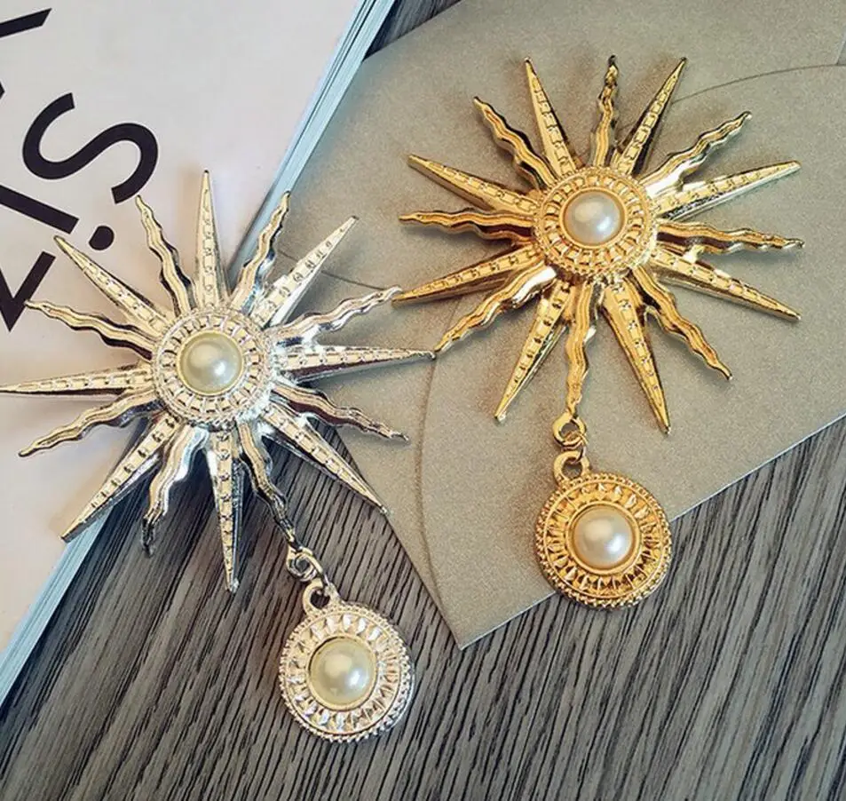 5 шт. золотистые/серебристые металлические пуговицы с жемчугом|beaded button|buttons for