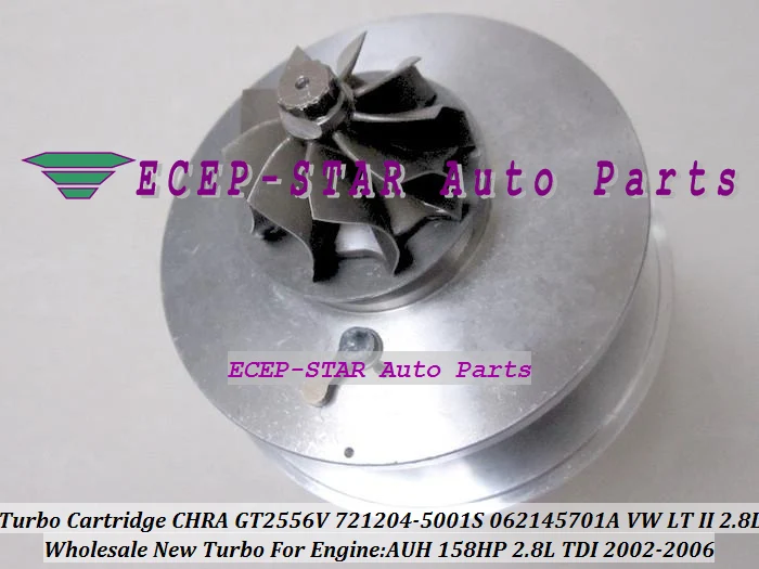 Бесплатная доставка турбо картридж CHRA Core GT2556V 721204 0001 0529201007102 0529201007104 для Volkswagen VW LT 2