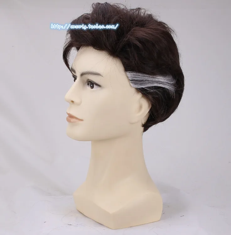 Парик из фильма Доктор Странный черный комикс-con косплей парик доктор Стивен