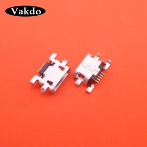 Разъем micro usb, 2 шт., 5-контактный разъем для зарядки, для Blackview E7 5,5 дюйма HD 1280x720 MTK6737, четырехъядерный