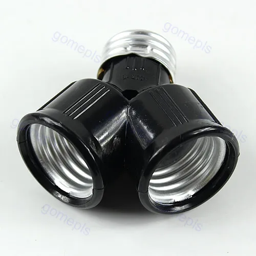 Цоколь E27 для лампы 1 в 2 разветвитель адаптер конвертер Гнездо # K4U3X #|lighting e27 socket|light