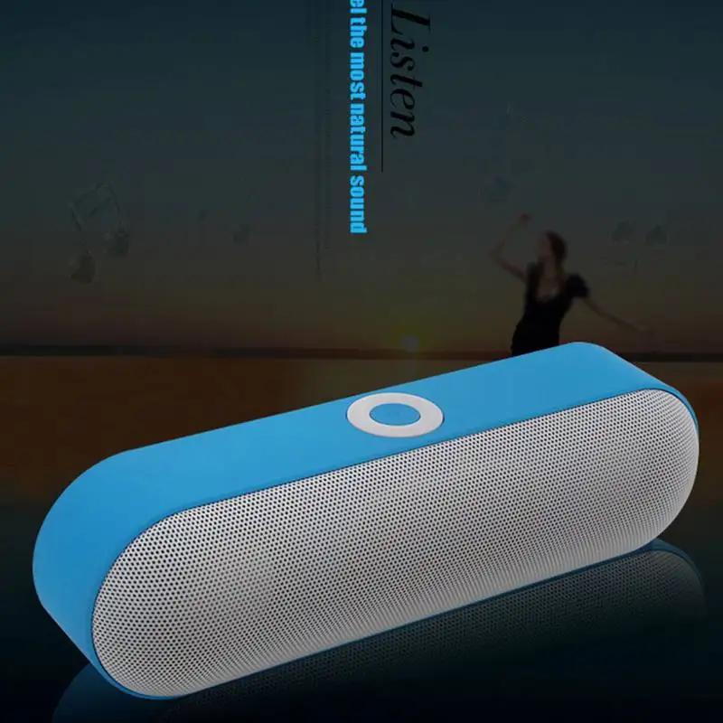 3D стерео звук Мини Bluetooth динамик NBY-18 портативный беспроводной динамик s музыка объемный поддержка AUX USB 32G TF
