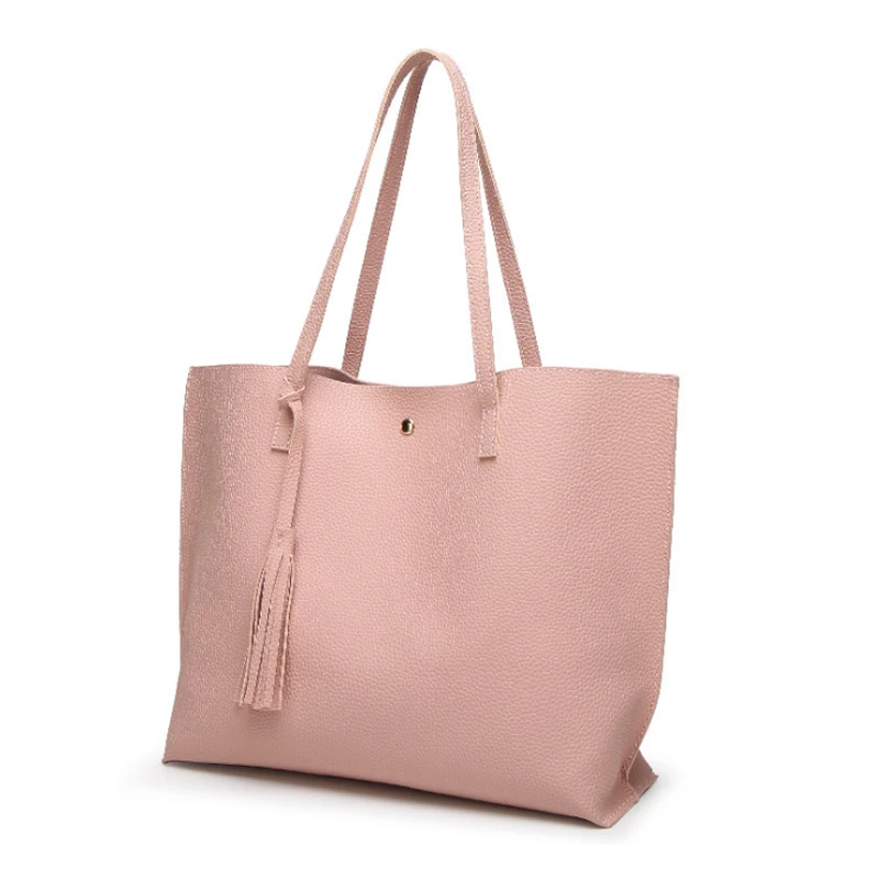 Новый Для женщин Сумочка Мода Сумка корейский кисточкой сумки дамы Shopping Сумки PU
