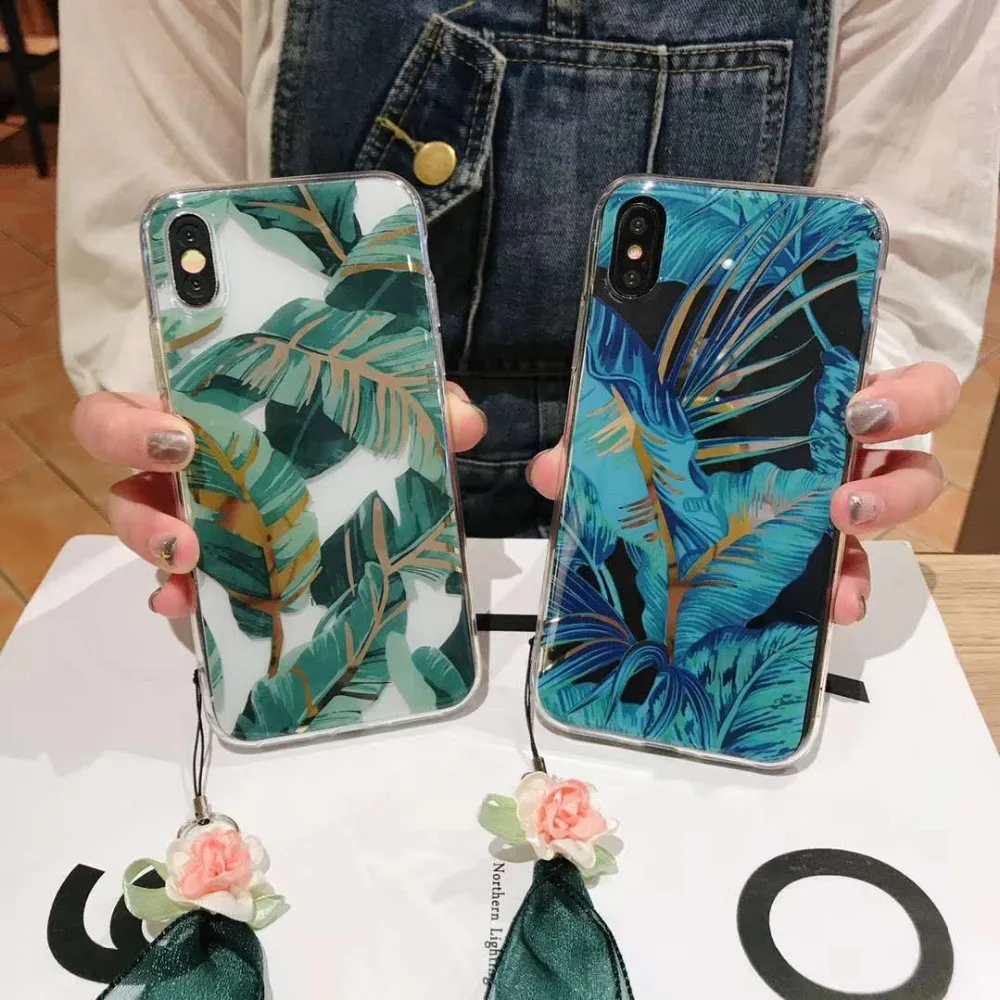 Роскошный чехол для iPhone X Xs Max XR 7 8 6 6s plus прозрачный мягкий силиконовый из ТПУ с