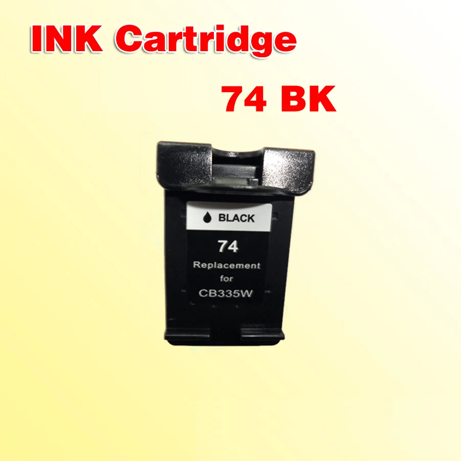 

1pcs black ink cartridge compatible for for74 compatible for 74 Deskjet D4260/photosmart C4280/C4385/C5280/D5360 printer