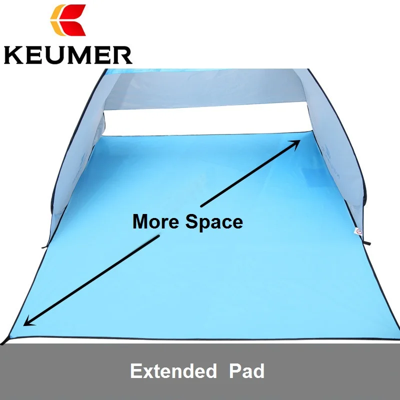 KEUMER XL 3 4 человек быстро Автоматическая открывающаяся Пляжная палатка большого