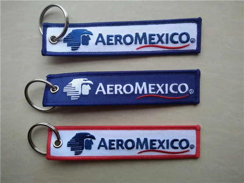 Брелок для ключей с вышивкой из ткани кольцом и границей Merrow|m keychain|keychain embroiderykeychain