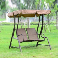 love seater patio garden swing chair hammock outdoor sling cover bench with canopy for adults