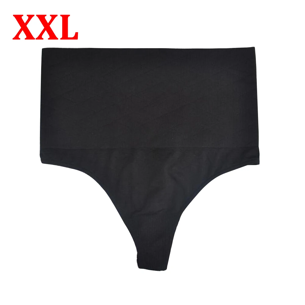 Black XXL Женские обертывания для похудения, контрольный пояс для живота, бесшовные, крепкие, Формирующие трусы, тонкие, для живота, талии, тела, формирователь, потеря веса, нижнее белье - Цвет: Black XXL