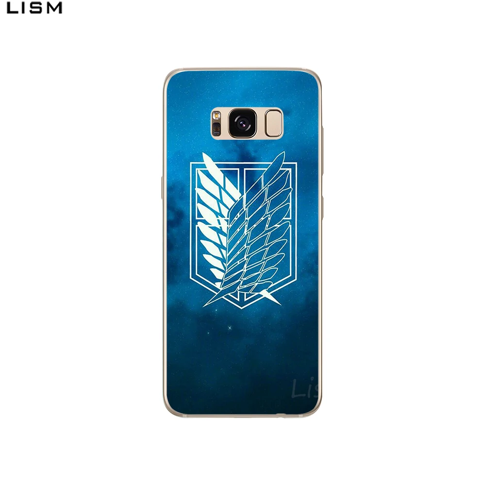 Жесткий чехол LISM Attack On Titan аниме для samsung Galaxy J3 J5 2015 J7 2016 2017 EU Version|Чехлы-накладки| |