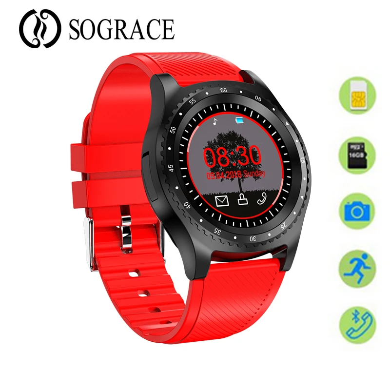 Bluetooth Smart часы L9 Smartwatch с телефона Android TF sim-карты Камера WhatsApp наручные для IOS PK DZ09 GT08