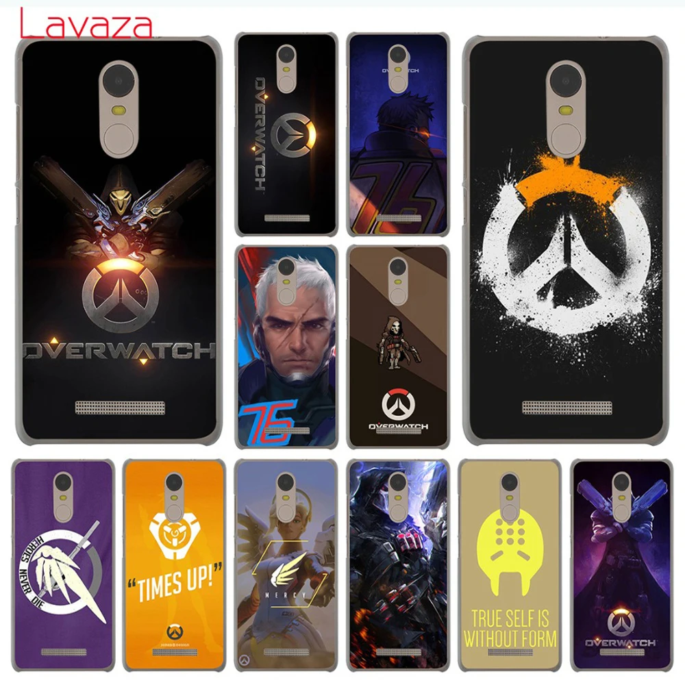 Жесткий чехол для телефона Lavaza Overwatch ow Game чехлы Xiaomi Redmi 8A 7A 6A 5A K20 K30 Note 8 8T 7 5 6 Pro|case for