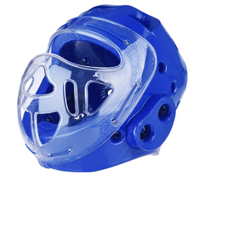 Взрослый ребенок тхэквондо шлем каратэ добок Кикбоксинг Санда Защита головы с