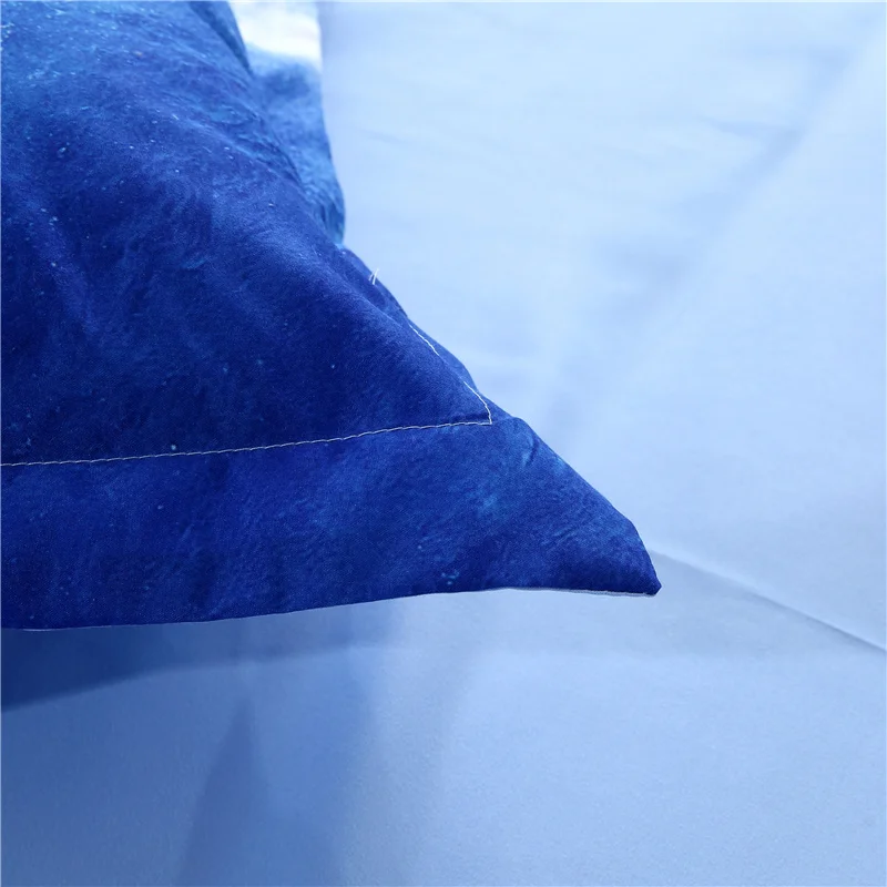 

Nordic Bedding Linen Bed Clothes 3D Ocean Surfing Printing Bedding Set Adults Blue Bed Comforter Duvet Cover Set US Queen King