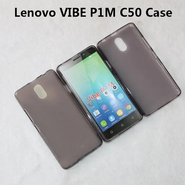 Lenovo VIBE P1M C50 P1mc50 Case 5inch Ultra Thin Slim Clear Transparent Soft TPU Cases Cover For Lenovo VB P1M Cell Phone Fundas