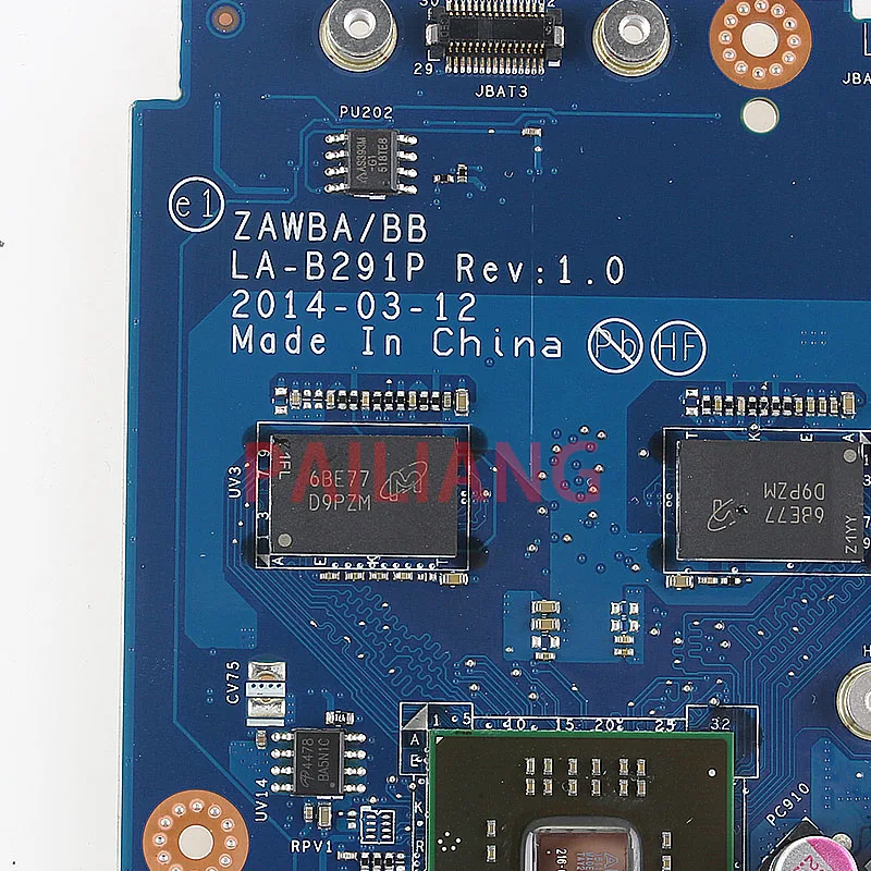 Материнская плата PAILIANG для ноутбука LENOVO материнская ПК B50 45 ZAWBA/BB tesed DDR3 2. 5 2 8 9