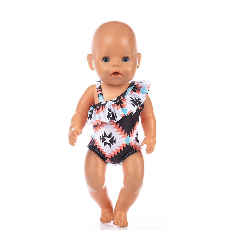 Одежда для кукол Born Baby 18 дюймов 43 см кукольный купальник на шею костюм одежда