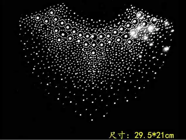 2 шт./лот стразы горячей фиксации с большими и маленькими камнями мотивы для