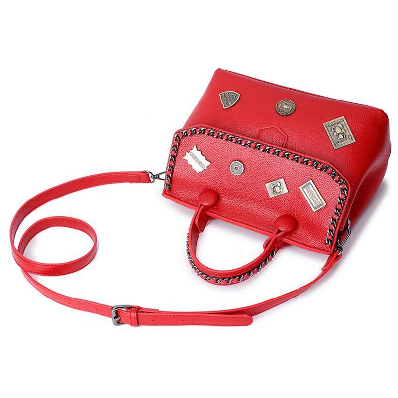 Новая кожаная сумка женская мода леди Crossbody роскошные сумки | Багаж и