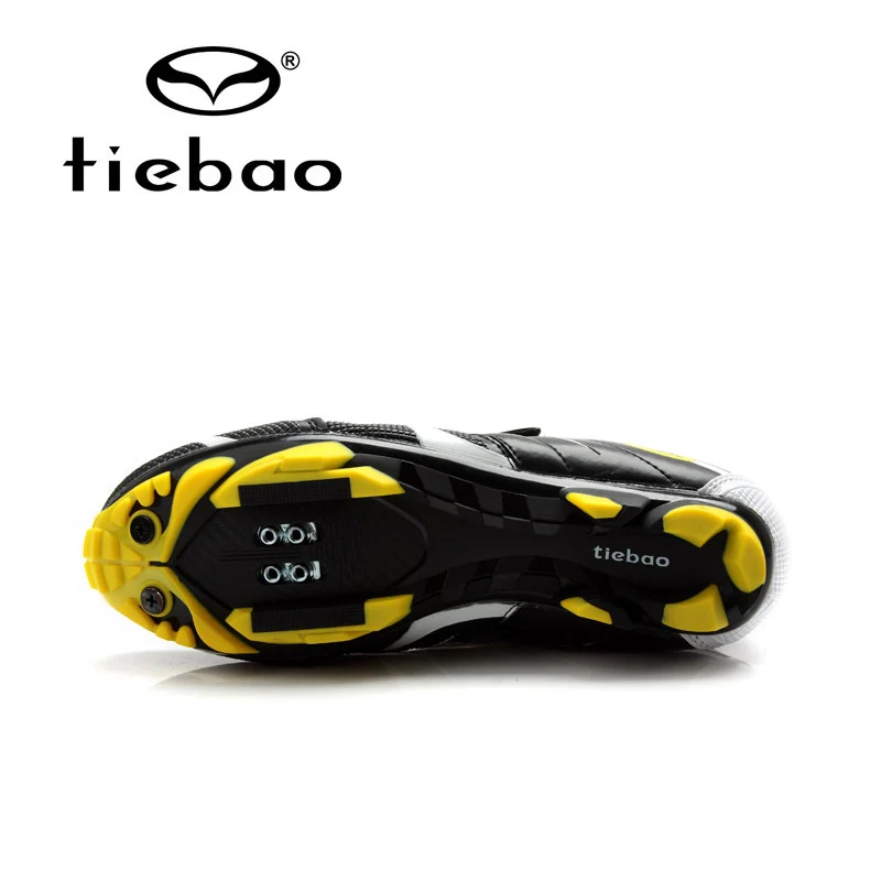 Tiebao/дышащая обувь для велоспорта Нескользящая езды на велосипеде Обувь унисекс