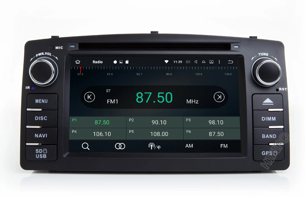 DSP 2 din Android 10 автомобильный dvd мультимедийный плеер gps Авторадио для TOYOTA Corolla E120 e 120 BYD F3 Автомобильный Радио стерео wifi