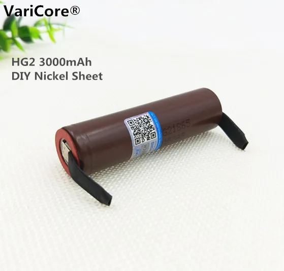 VariCore 4 шт. оригинальный HG2 18650 3000 мАч перезаряжаемый аккумулятор для электронных