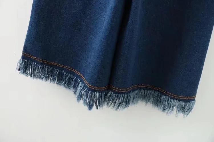Женские рваные джинсы размера плюс 3XL 4XL до середины икры повседневные Капри с