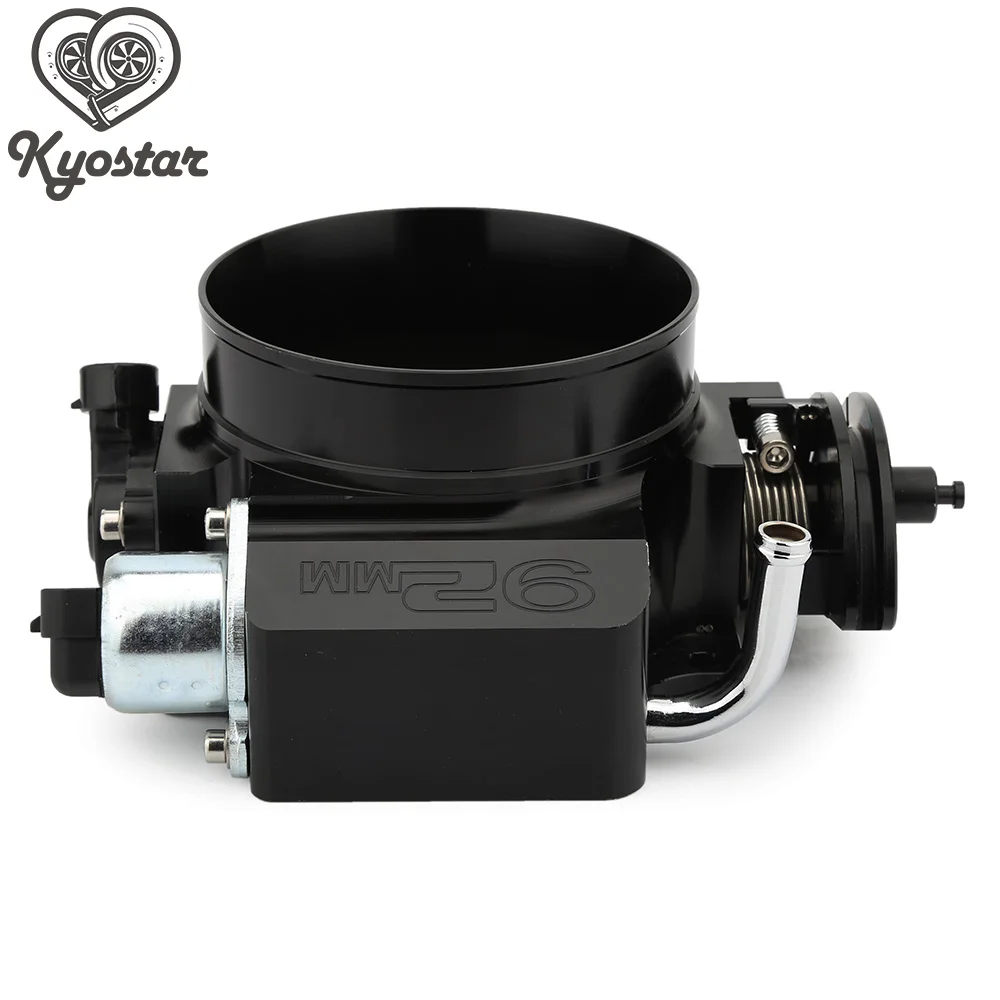 Алюминий 92 мм 102 мм дроссельная заслонка для GM LS1 LS2 LS3 LS6 LSX TB1021S черный серебристый