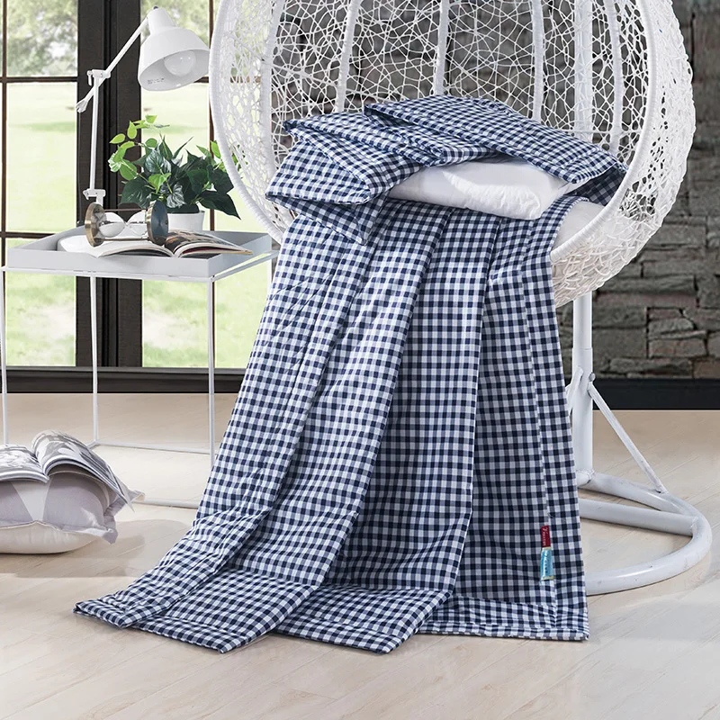 2018 модные одеяло лето кондиционер ткань хлопок смешанные волокна наполненный