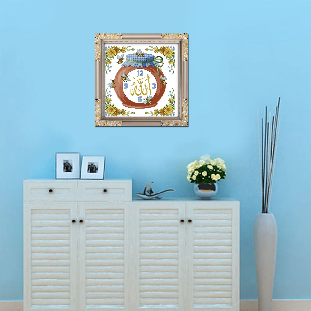 Набор для вышивки крестиком Joy Sunday в мусульманском стиле с изображением медового