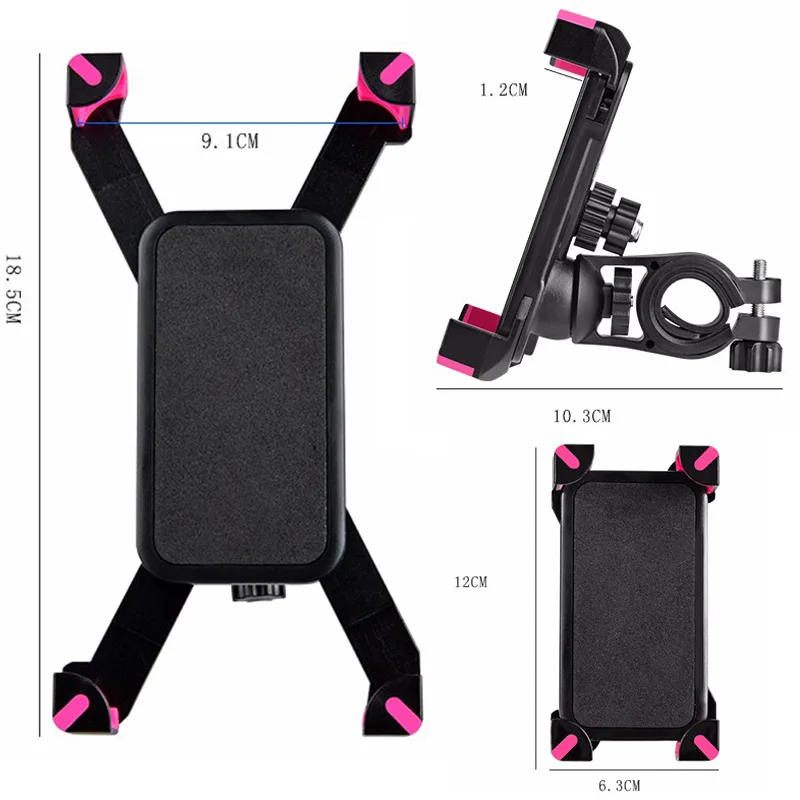 Велосипедный держатель ROCKBROS универсальная подставка для телефона из ПВХ на руль