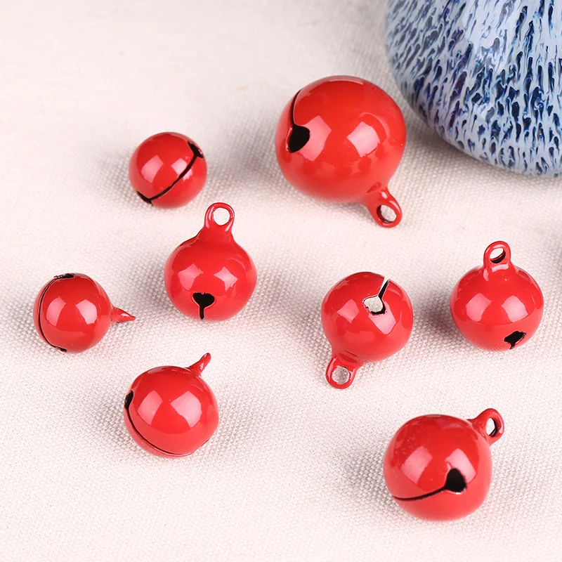 20 шт. красивые медные бусины колокольчики рождественские украшения Подвески DIY